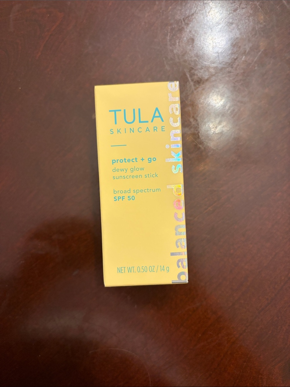 Tula Protect + Go Dewy Glow Sunscreen Stick SPF 50 — Yellow